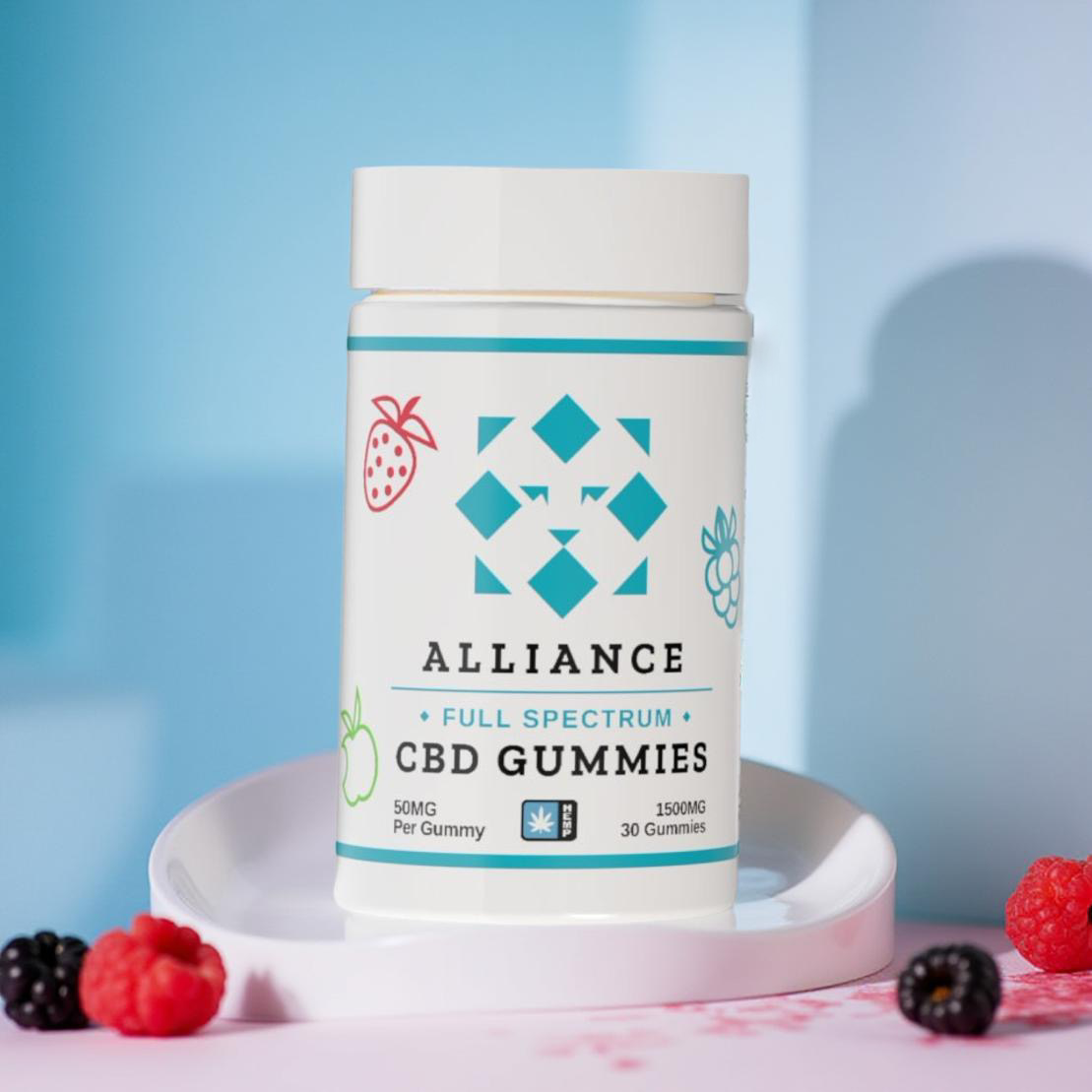 Alliance Hemp Co || Full Spectrum CBD Gummies (1500MG) - Image 4