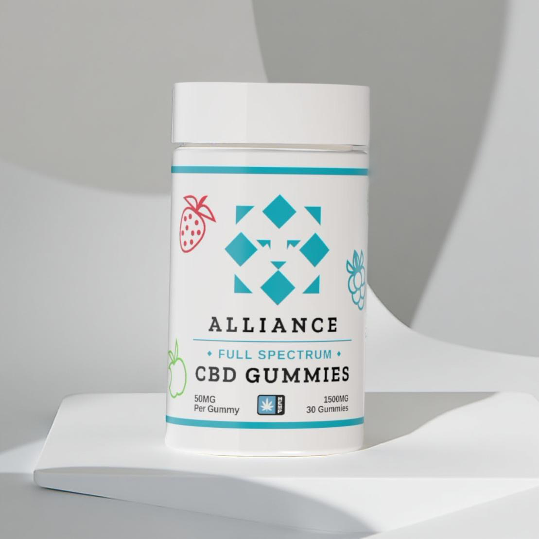 Alliance Hemp Co || Full Spectrum CBD Gummies (1500MG) - Image 2