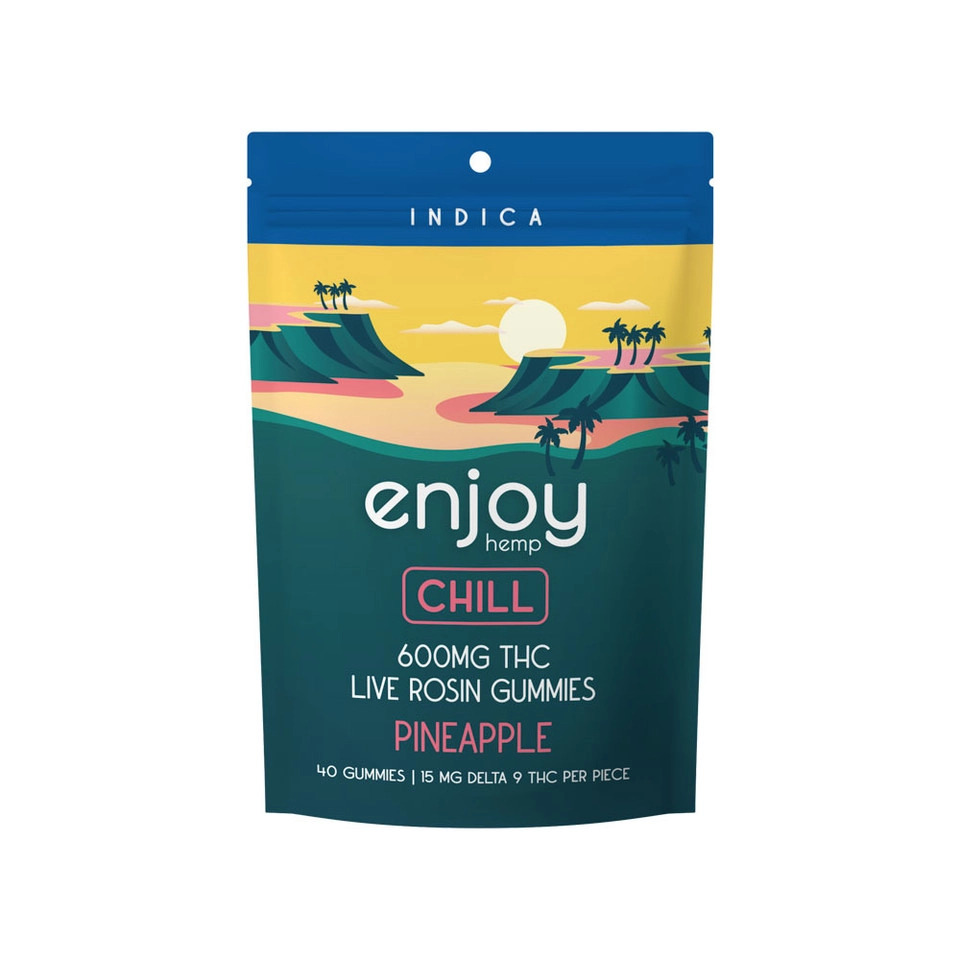 Enjoy Hemp || Delta 9 THC + Live Rosin Gummies | 600MG (40CT) - Image 5