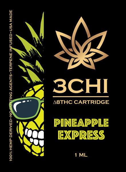Shop 3Chi HHC Vape Cartridge - Pineapple Express Online
