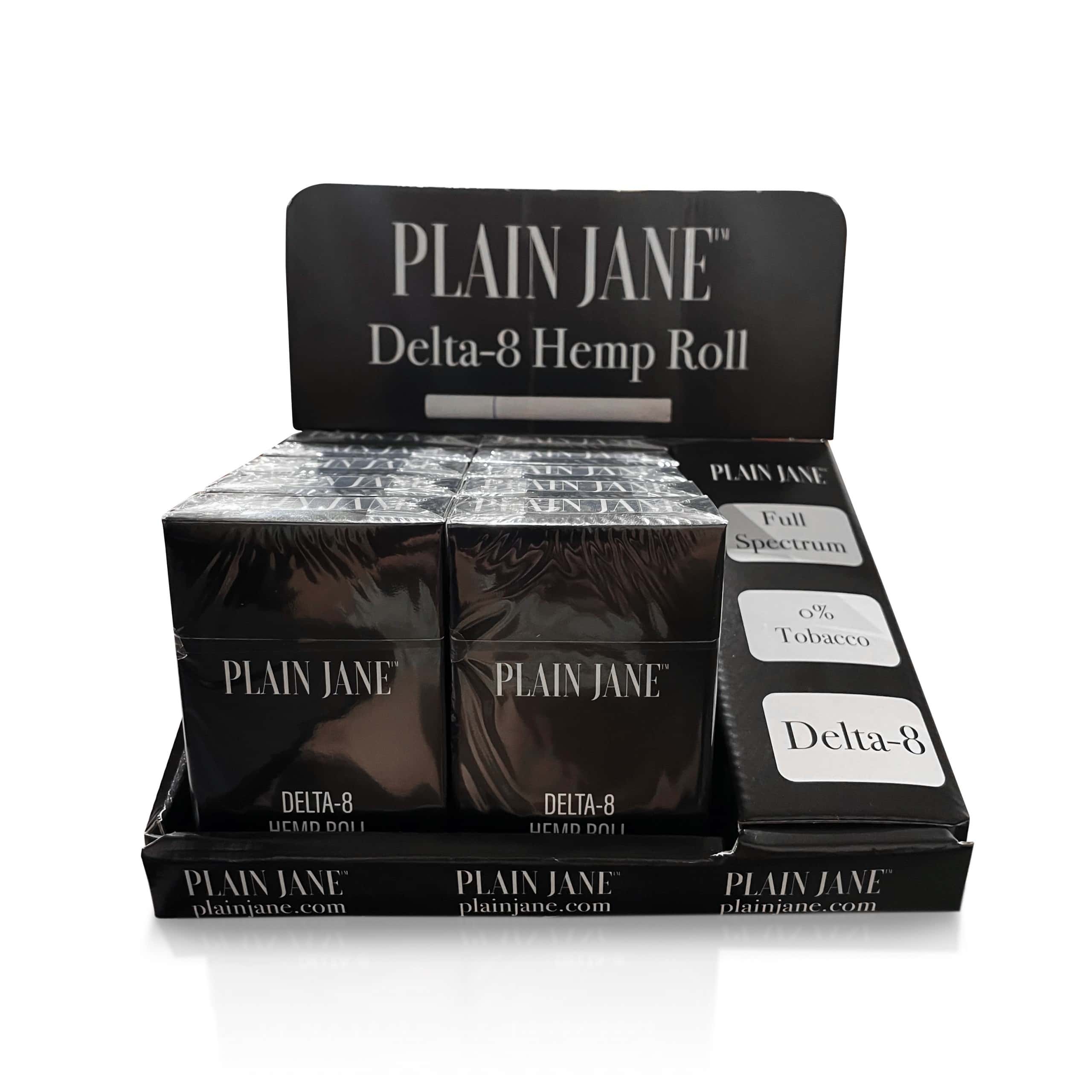 Plain Jane – Delta-8 THC Hemp Filtered Pre-Rolls 20CT