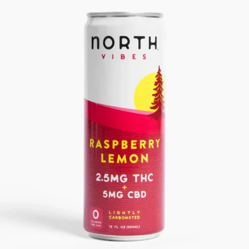 North Canna Co. || Vibes Delta 9 THC+CBD Sparkling Water | 12oz