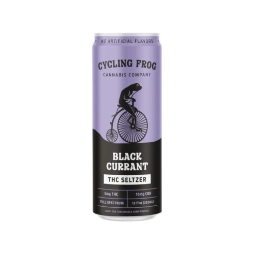 Cycling Frog || 5mg Delta 9 THC + 10mg CBD Seltzer | 12oz