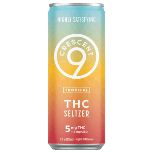 Crescent || Delta 9 THC+CBD Tropical Seltzer