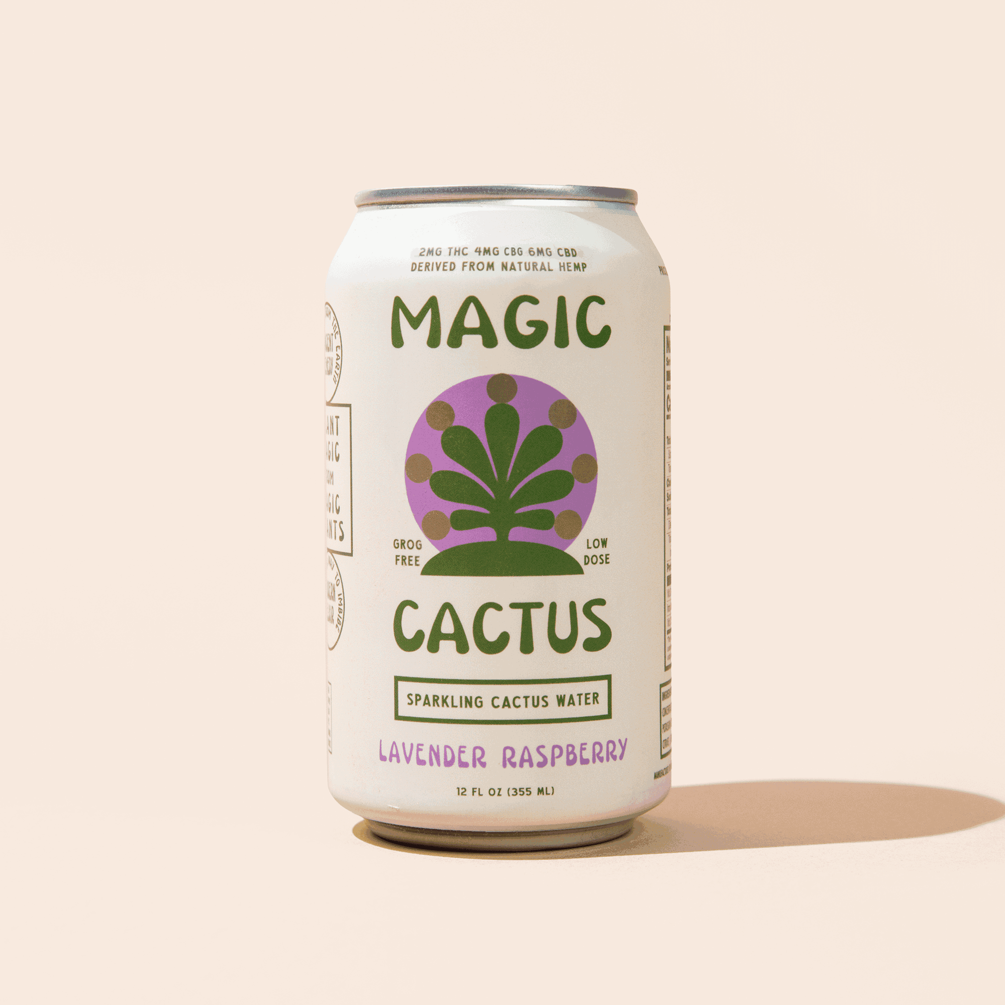 Magic Cactus || Low-Dose Delta 9 THC + CBD + CBG Sparkling Cactus Water - Image 5