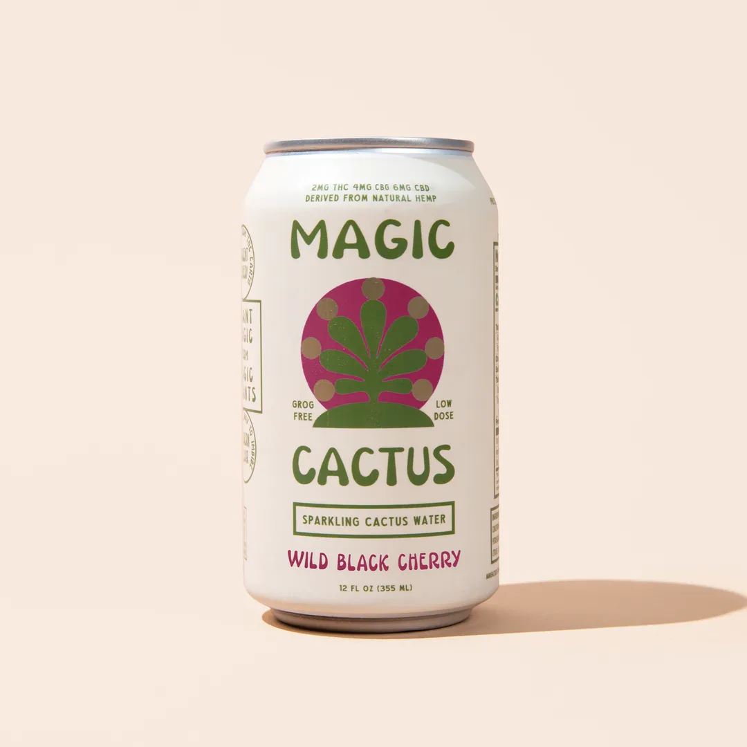 Magic Cactus || Low-Dose Delta 9 THC + CBD + CBG Sparkling Cactus Water