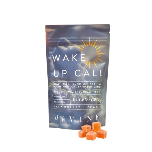 deVINE || Wake Up Call CBD+CBG+b12+Lions Mane