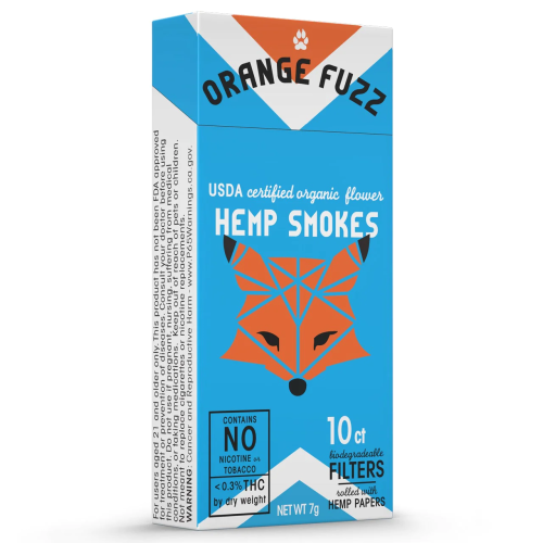 Orange Fuzz || CBD Hemp Smokes | 10 count