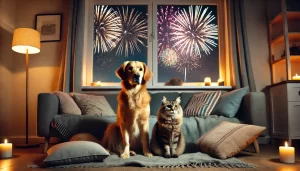 CBD for pets during Fourth of July Fireworks