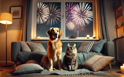 CBD for Pets During Fourth of July Fireworks: A Calming Solution