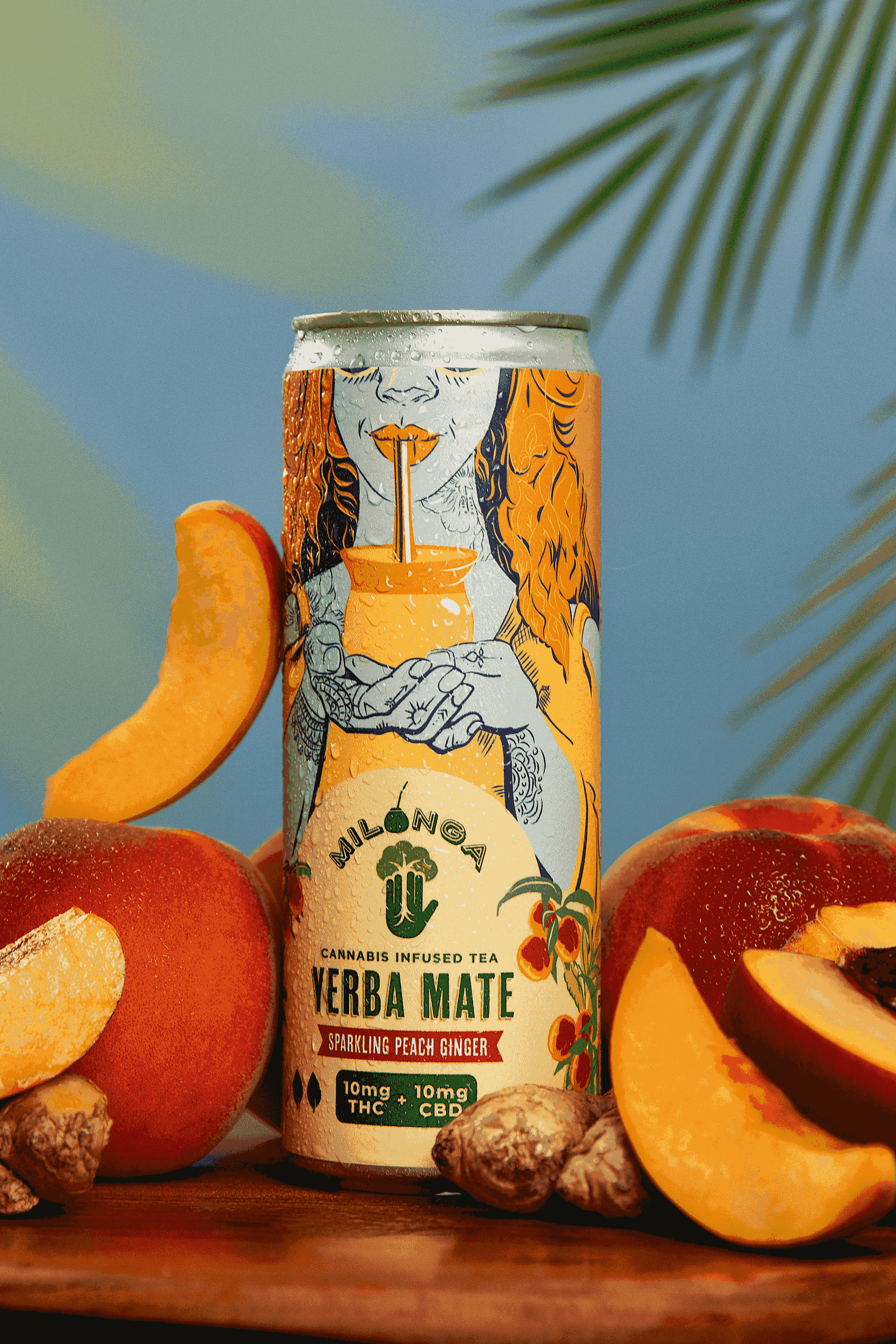 Milonga || Delta 9 THC Sparkling Yerba Mate | 10MG
