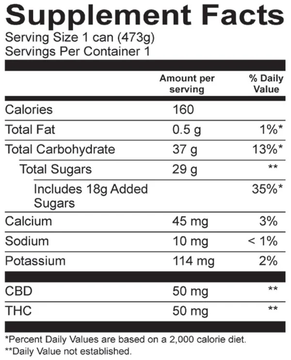 Cycling Frog || Delta 9 THC + CBD Lemonade | 50MG - Image 4