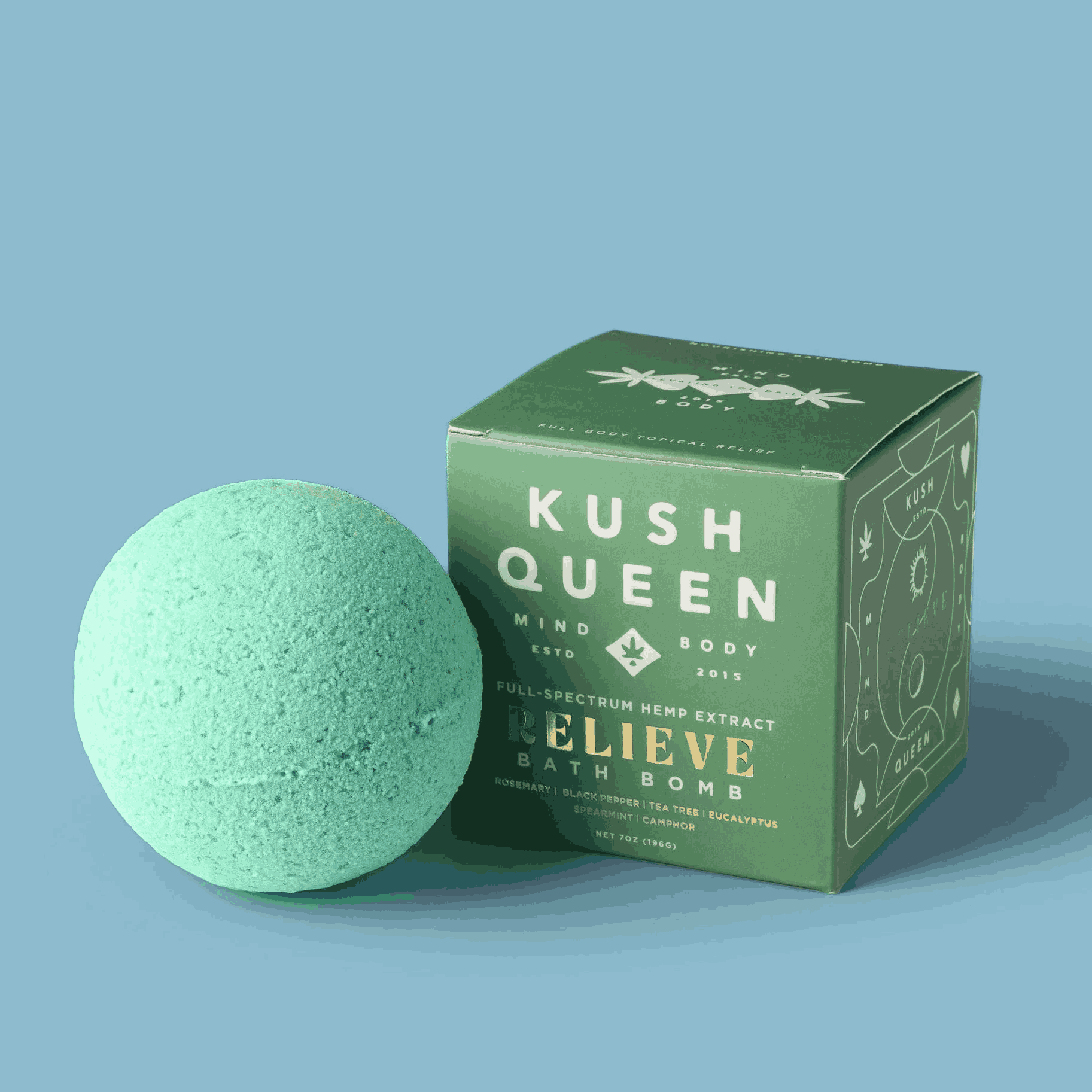 Kush Queen || 1:1 THC & CBD Bath Bomb | 50MG - Image 5