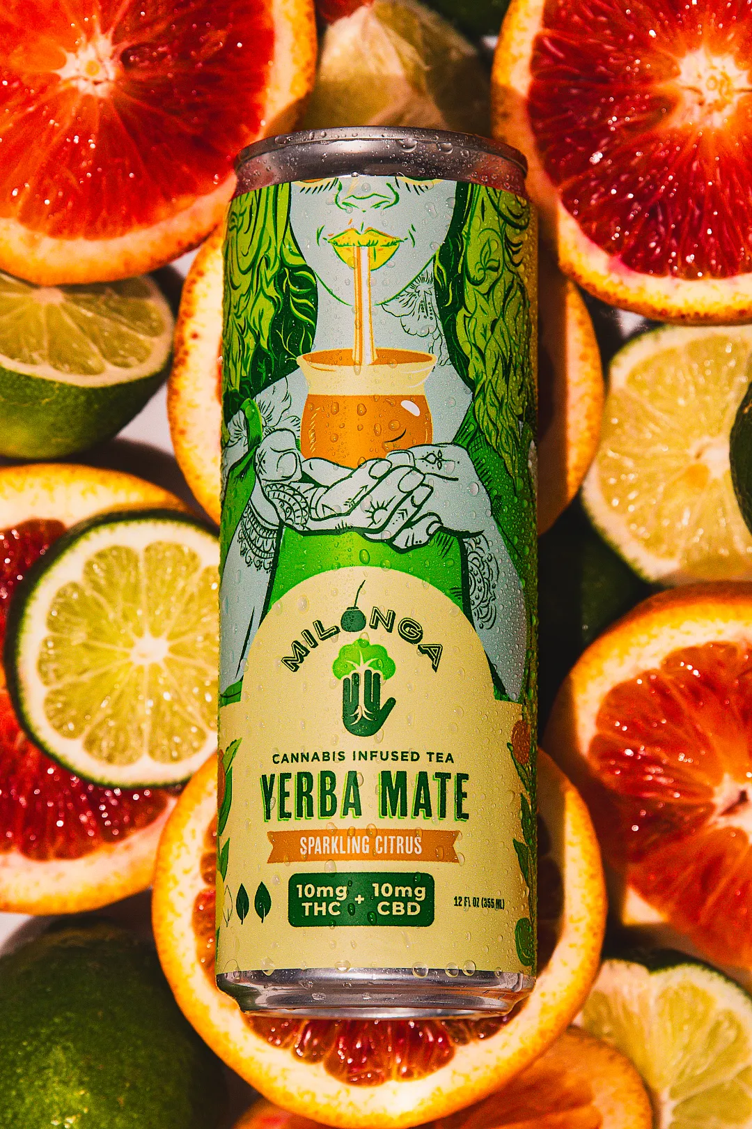 Milonga || Delta 9 THC Sparkling Yerba Mate | 10MG - Image 3