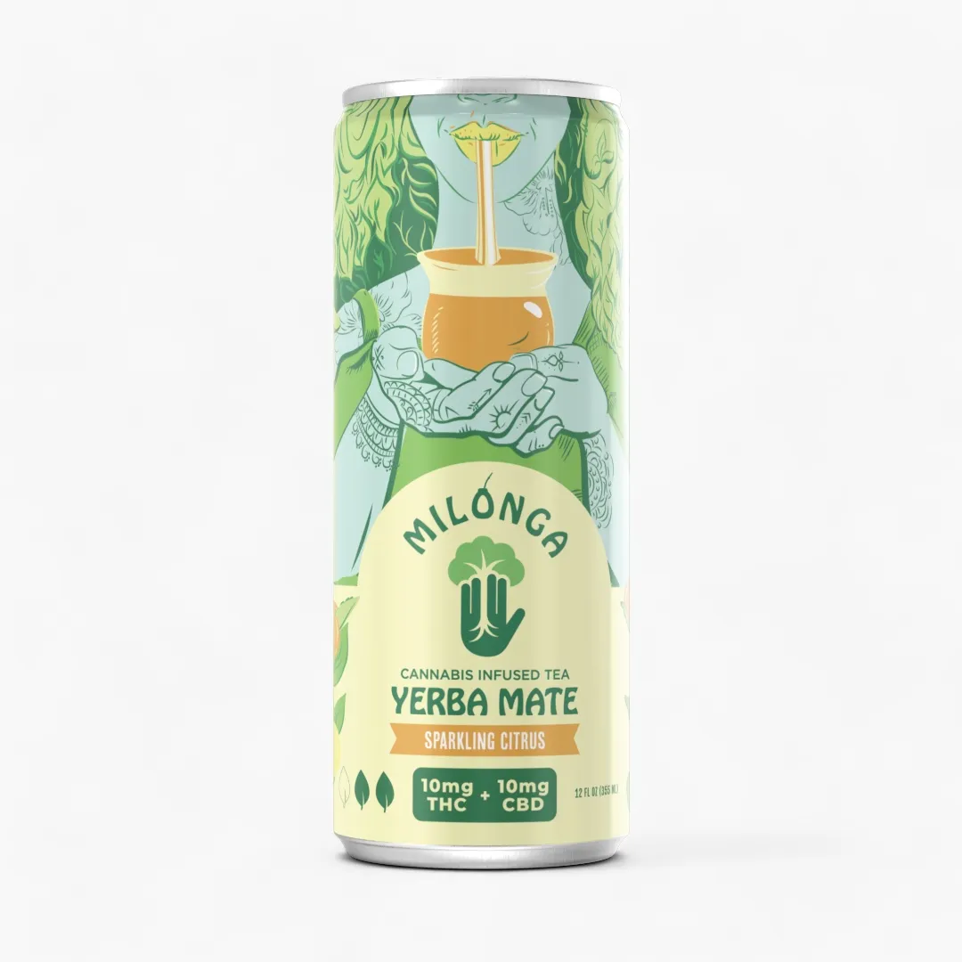 Milonga || Delta 9 THC Sparkling Yerba Mate | 10MG - Image 4