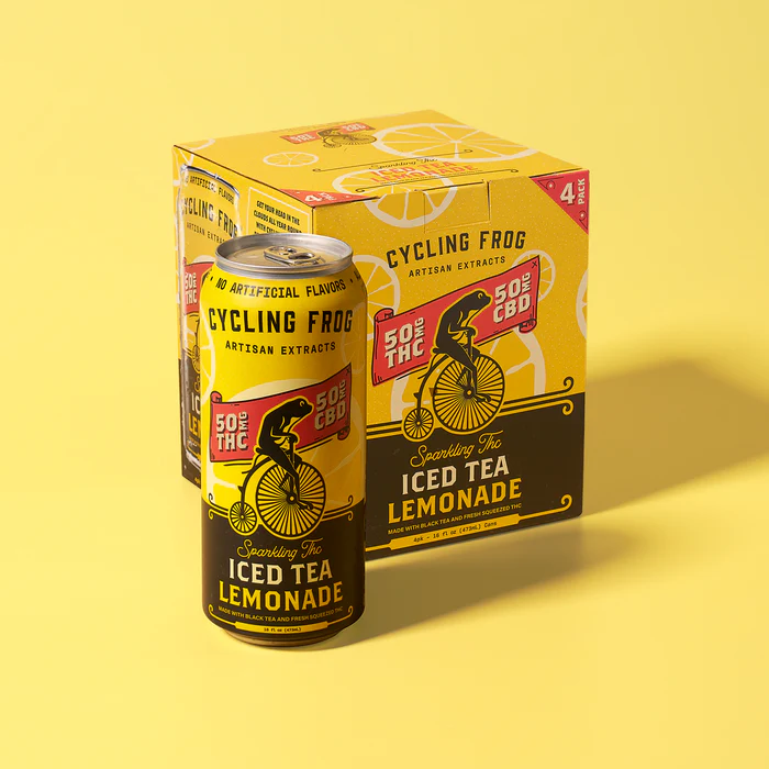 Cycling Frog || Delta 9 THC + CBD Lemonade | 50MG - Image 6