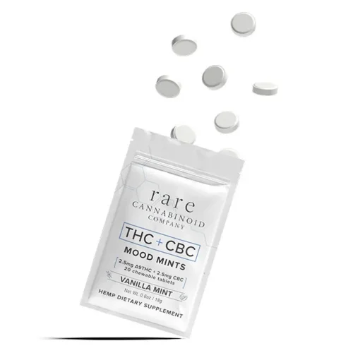 Rare Cannabinoid Co || D9 THC + CBC Mood Mint | Microdose