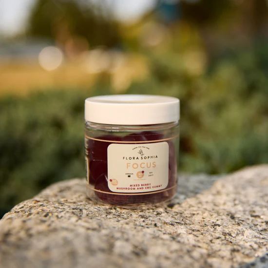 Flora Sophia Botanicals || CBG + Focus Mushroom Gummies - Image 3