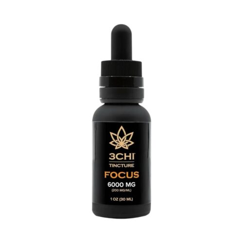3CHI || Focus CBD Tincture | 6000MG