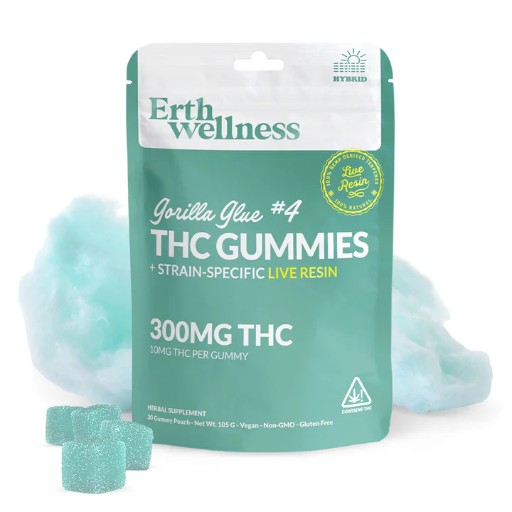Erth Wellness || Delta 9 THC Live Resin Gummies - Image 4