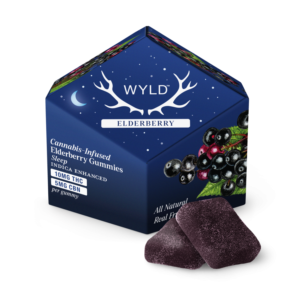 WYLD | Delta 9 THC + CBN Elderberry Sleep Gummies | Magic City