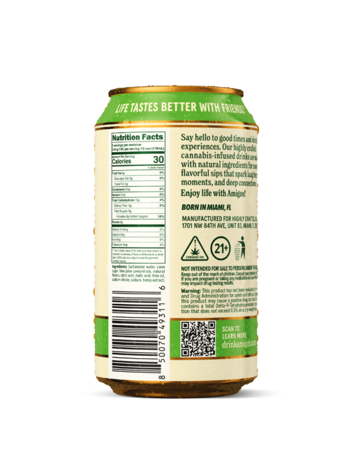 Tillman's Tranquils || Amigos Delta 9 THC Cannabis Cocktail | 10MG - Image 6