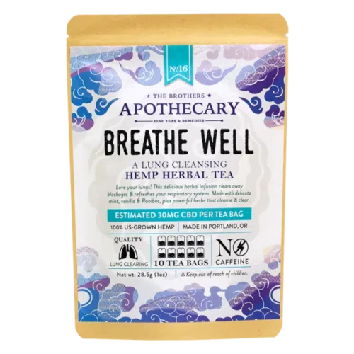 Brothers Apothecary || Breathe Well CBD Infused Tea