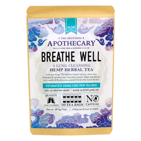 Brothers Apothecary || Breathe Well CBD Infused Tea