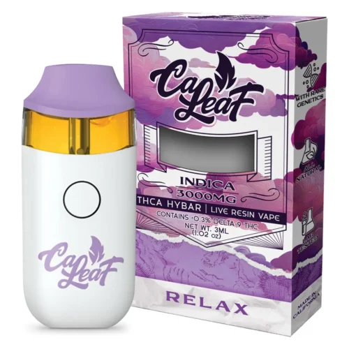 CaLeaf || THCA Live Resin Disposable | 3 Gram
