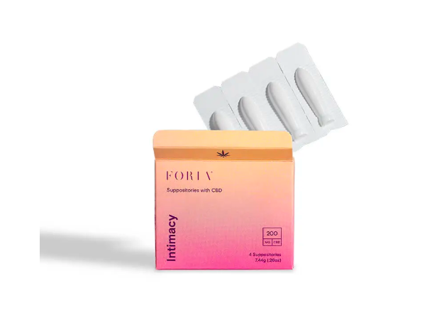 Foria Wellness Intimacy Suppositories with CBD