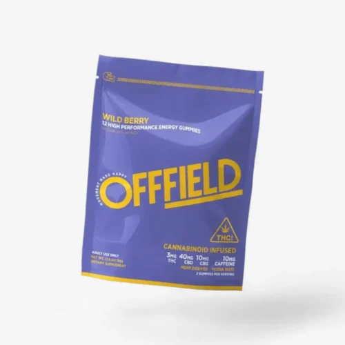 Offfield || D9 THC + CBD + CBG High Performance Energy Gummies