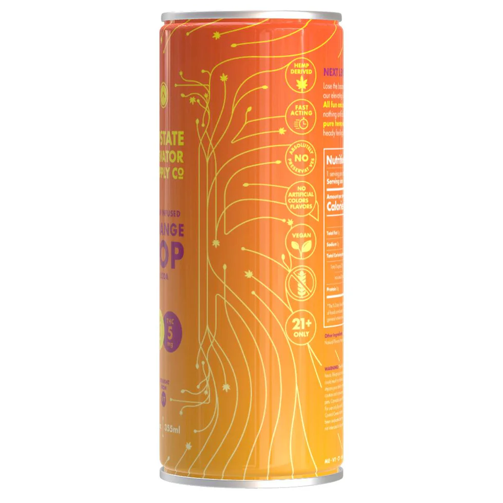Upstate Elevator || Delta 9 THC + CBD Infused Beverage | 12oz - Image 10
