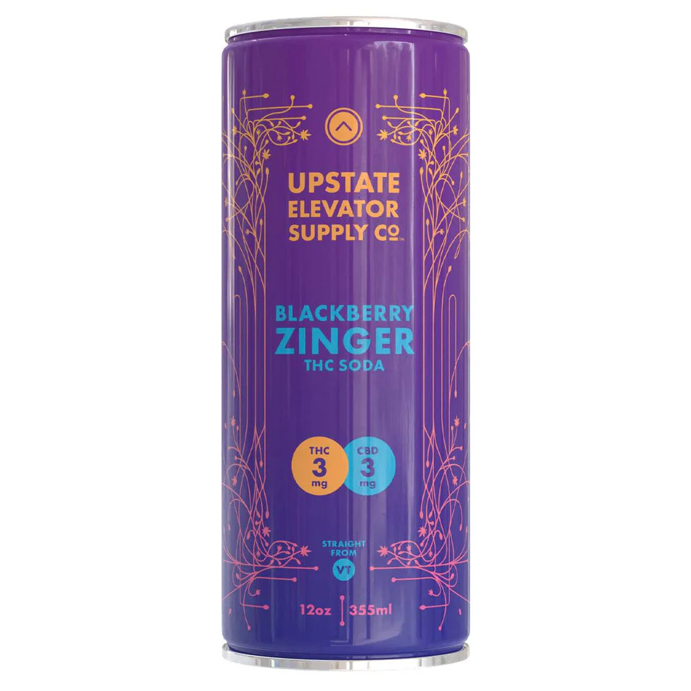 Upstate Elevator || Delta 9 THC + CBD Infused Beverage | 12oz - Image 12