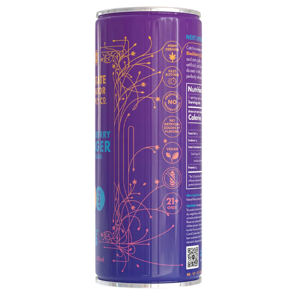 Upstate Elevator || Delta 9 THC + CBD Infused Beverage | 12oz - Image 14