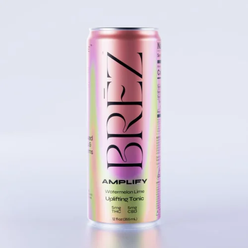 BRĒZ || Amplify D9 THC+CBD+Mushroom Infused Tonic | 12oz