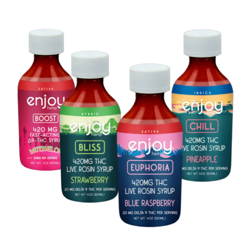 Enjoy Hemp || Delta 9 THC Live Rosin Syrup | 420mg