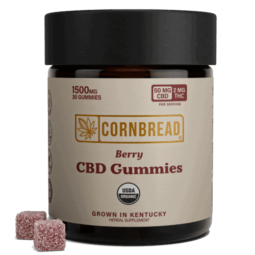 Cornbread || Organic Full Spectrum Berry CBD Gummies