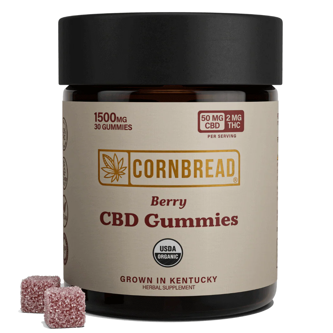 Cornbread || Organic Full Spectrum Berry CBD Gummies