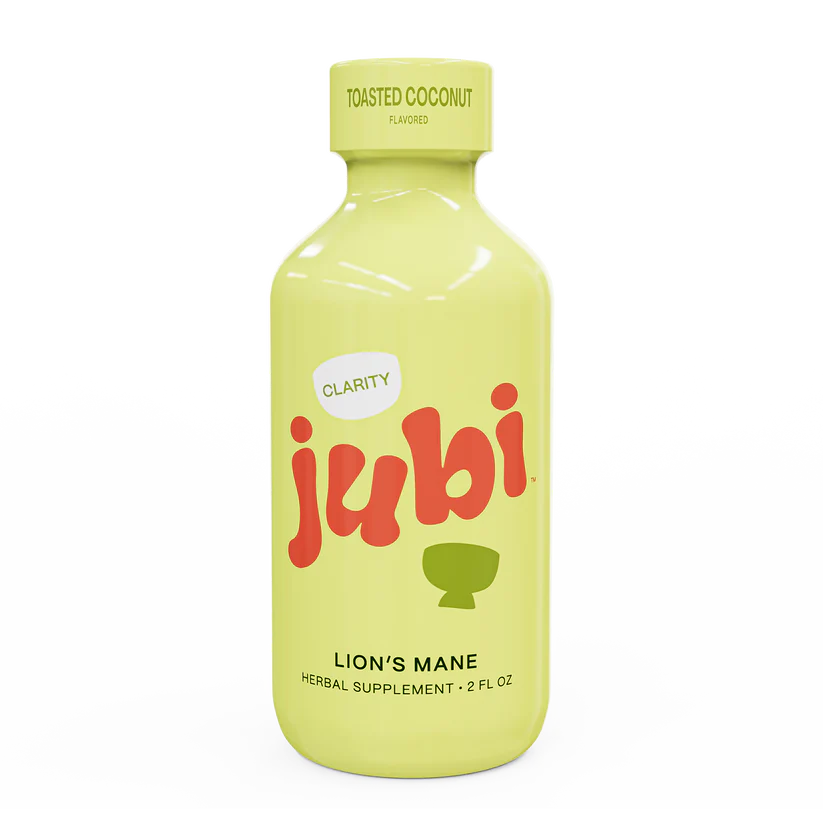 Jubi || Lion's Mane Clarity + Energy Shot | Toasted Coconut