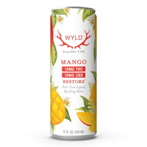 WYLD || Delta 9 THC + CBD (Restore) Sparkling Water | 10MG