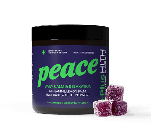 +PlusHLTH || Peace Gummies | Black Raspberry