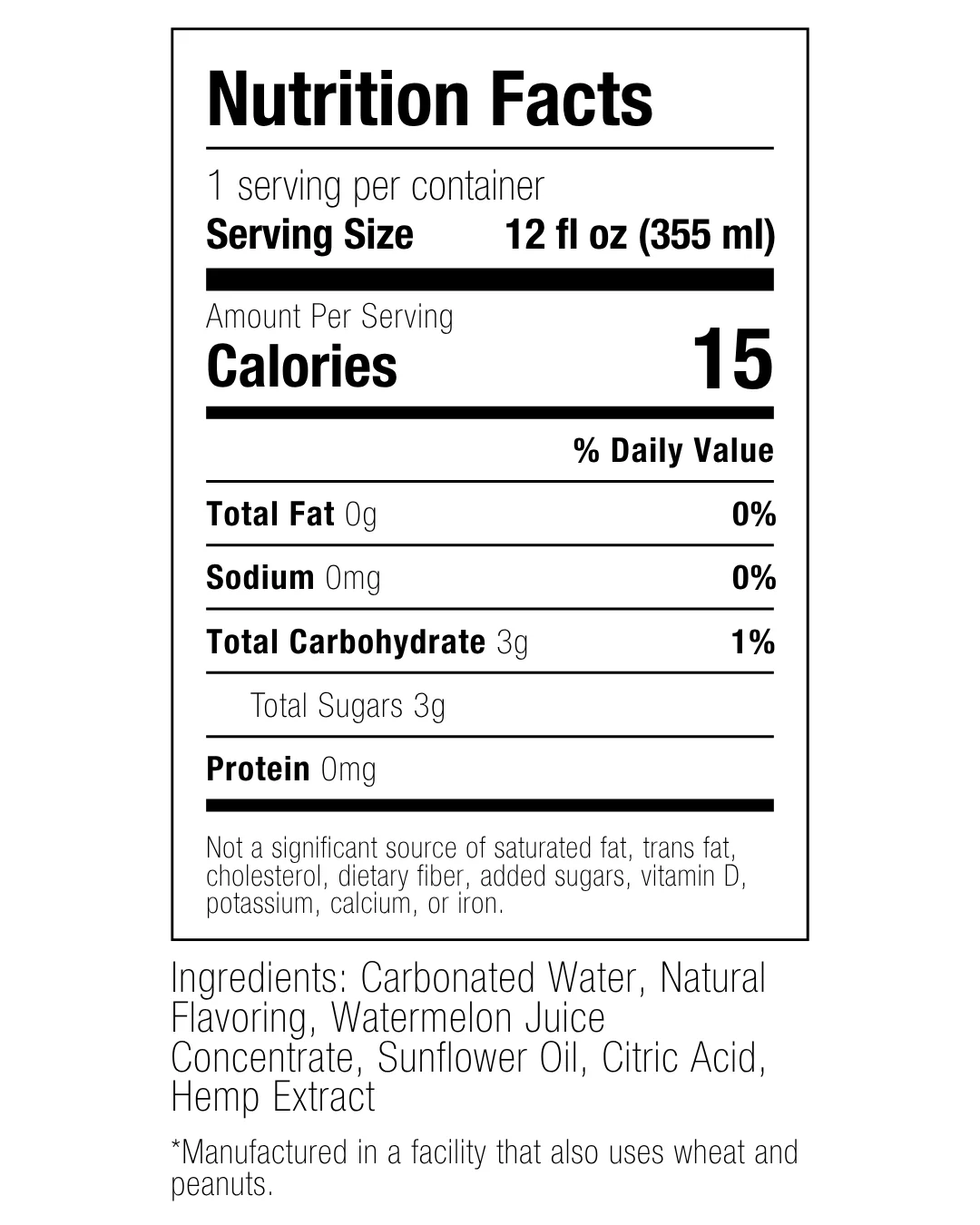 WYLD || Delta 9 THC + CBG (Refresh) Sparkling Water | 10MG - Image 2