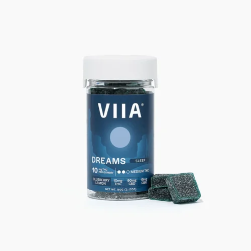 VIIA Hemp Co. || Delta 9 THC + CBD + CBN Dreams/Sleep Gummy | 10MG