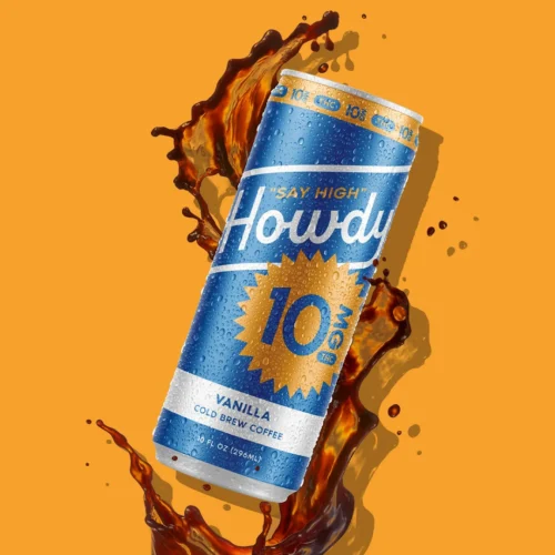 Howdy Cold Brew || Delta 9 THC Cold Brew Coffee | 10MG