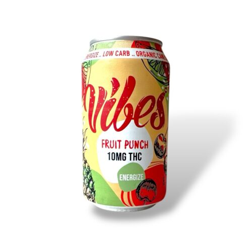Vibes || Delta 9 THC Fruit Punch Light Soda | 10MG