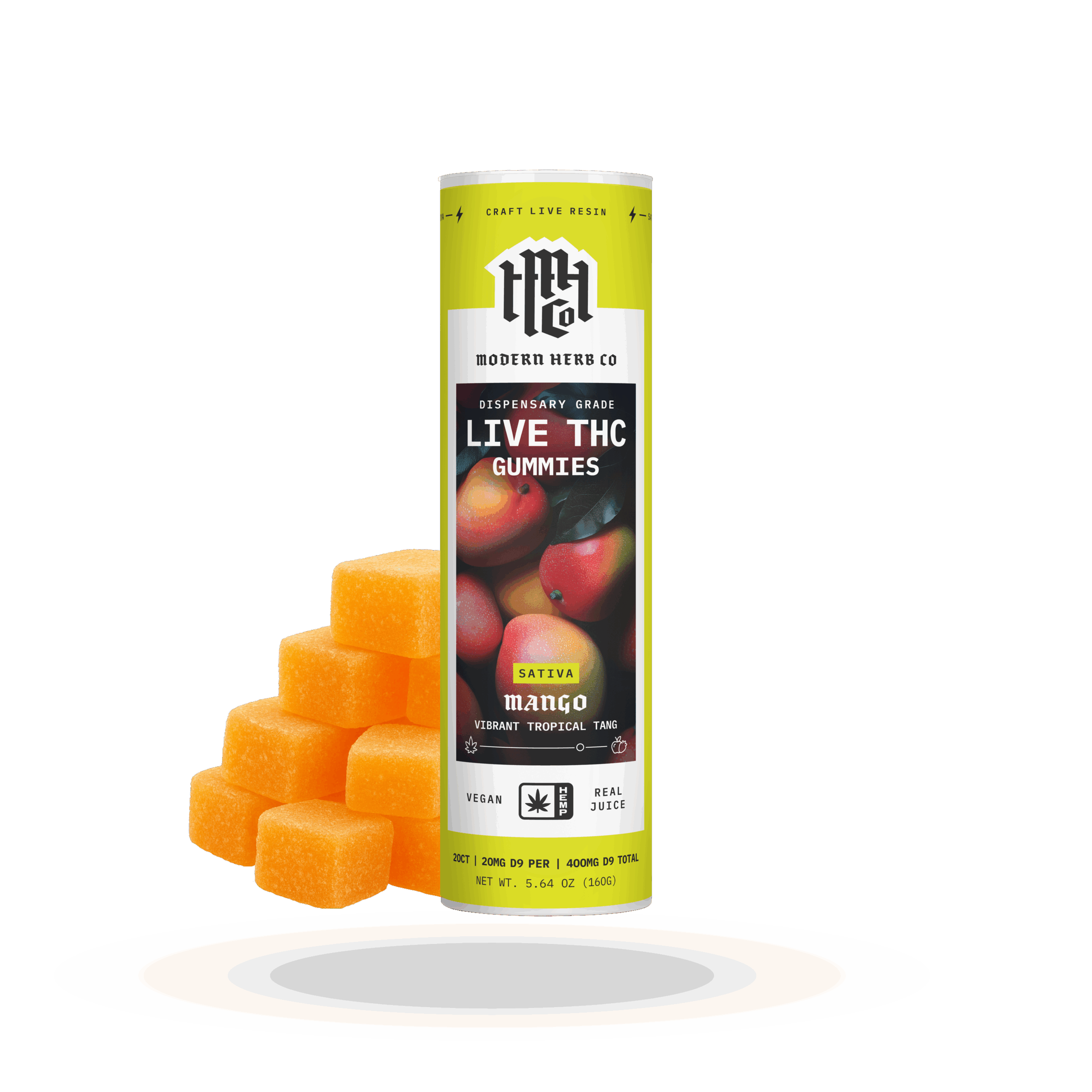 Modern Herb Co || Live Resin Delta 9 THC Gummies | Macrodose - Image 6