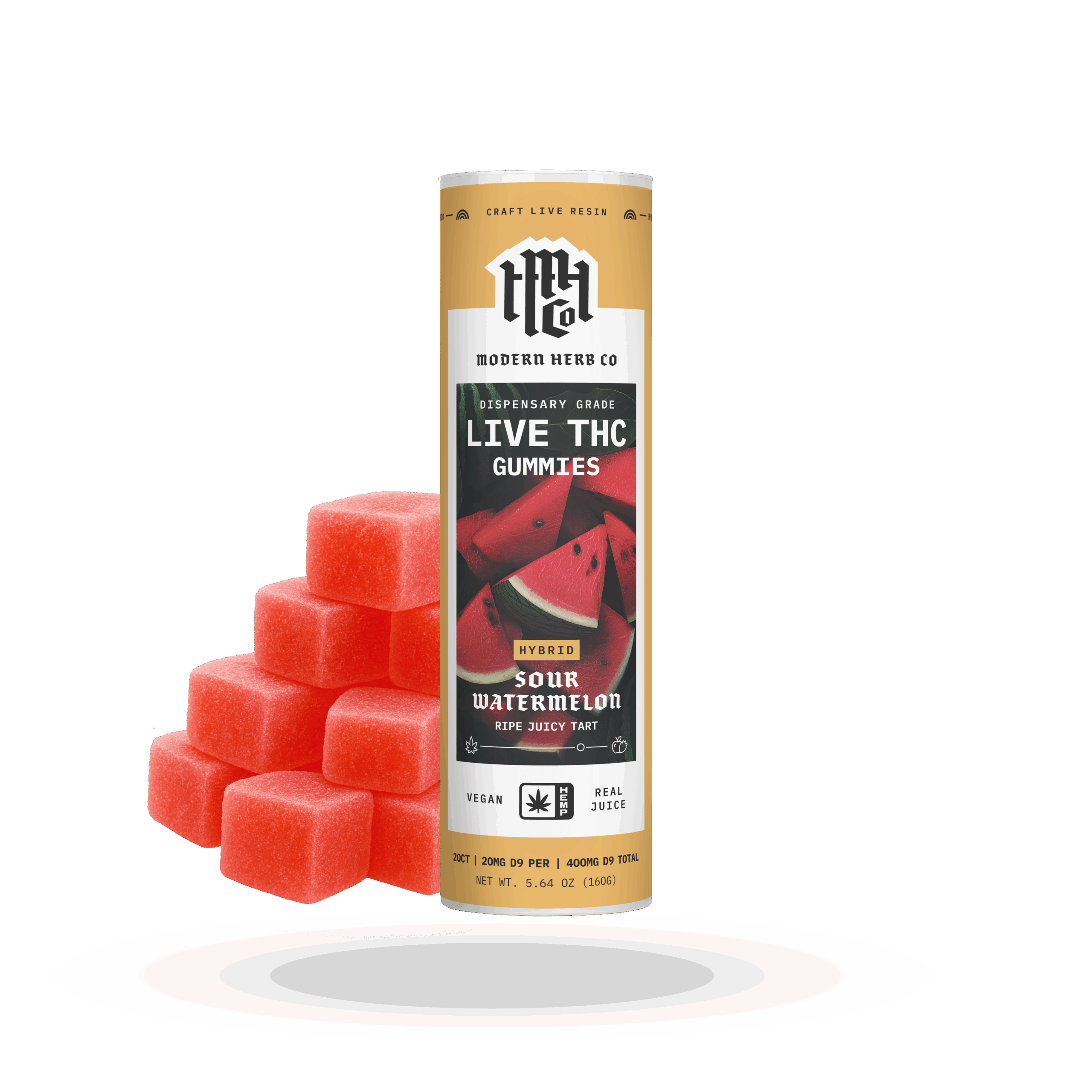 Modern Herb Co || Live Resin Delta 9 THC Gummies | Macrodose - Image 4