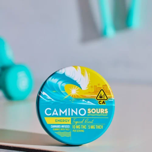 Camino || Delta 9 THC + THCV Energy Sour Tropical Burst Gummies | 10MG