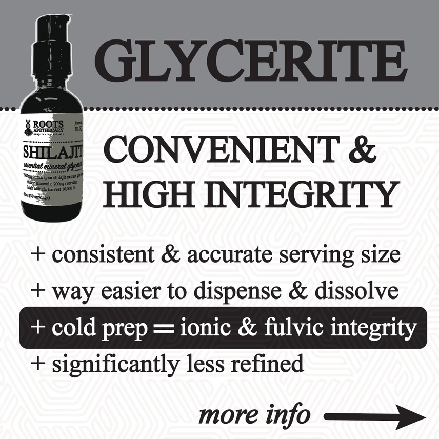 Roots Apothecary || Shilajit Glycerite | 60ML - Image 2