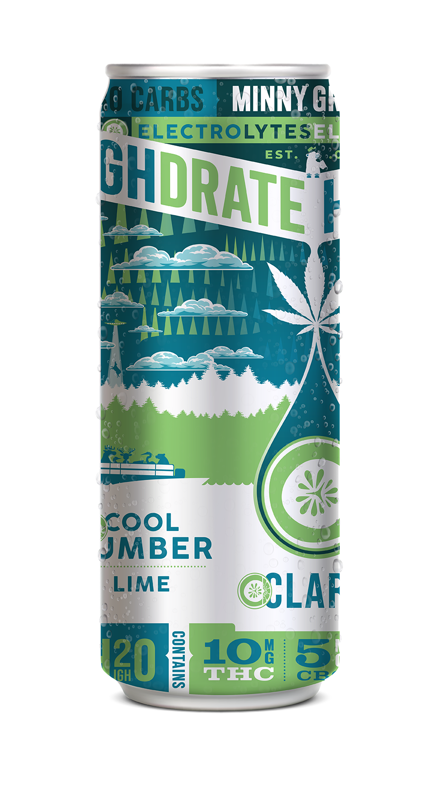 Minny Grown || Delta 9 THC Highdrate Water | 10MG - Image 6